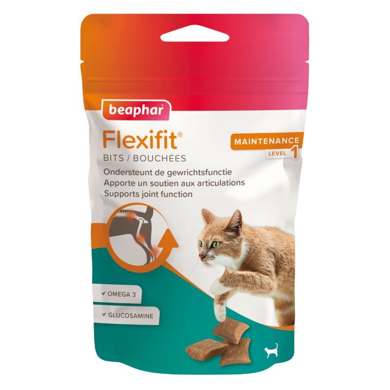 مکمل مفاصل گربه بیفار مدل Flexifit وزن 35 گرم