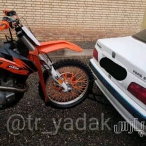 یدک کش موتور قابل اتصال به پژو پارس
