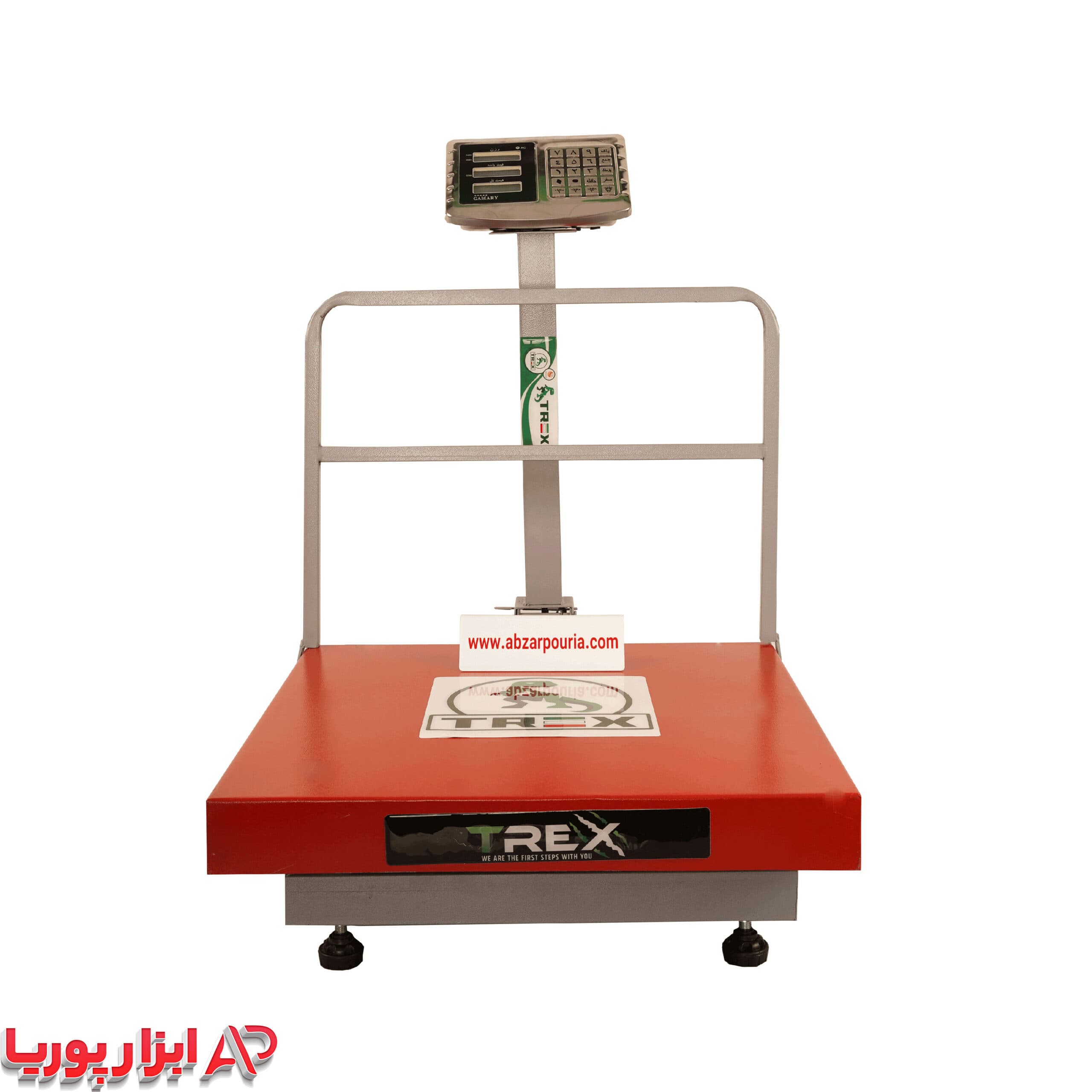 باسکول 500 کیلویی کمری بدنه تیرکس 60*60