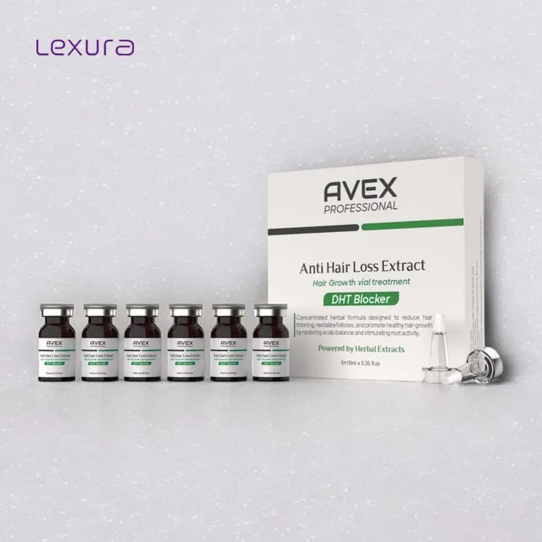 پک ویال ضد ریزش مو اوکس Avex — تصویر ۹