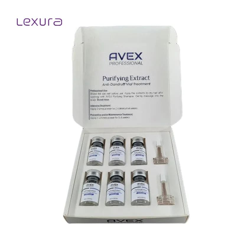 پک ویال ضد شوره اوکس Avex — تصویر ۶