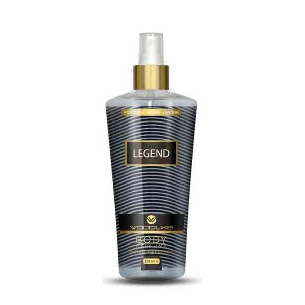 بادی اسپلش وودلایک رایحه مونت بلنک لجند Woodlike LEGEND حجم ۲۵۰ میل