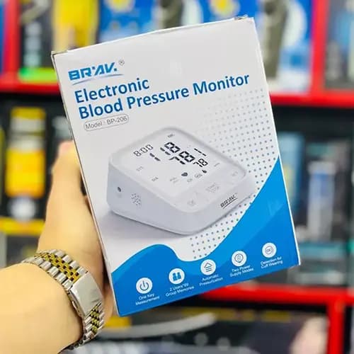 فشارسنج دیجیتالی Brav مدل BP-206 — تصویر ۲