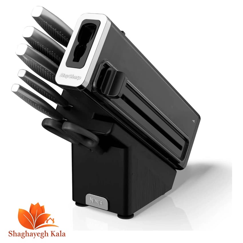 سرویس چاقو نینجا مدل K62006 | شش پارچه استیل ضد زنگ – بهترین انتخاب برای برش دقیق و تیز همیشگی در آشپزخانههای مدرن