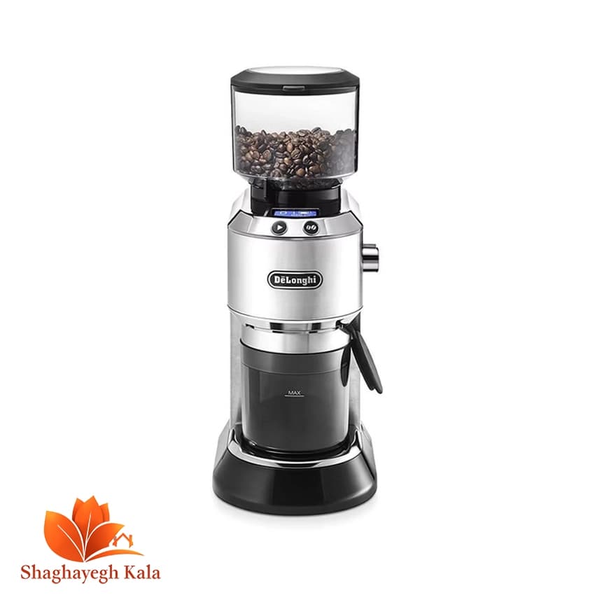 آسیاب قهوه دلونگی KG 521.M – آسیاب دیجیتال ۱۸ درجه با هولدر پرتافیلتر — تصویر ۲