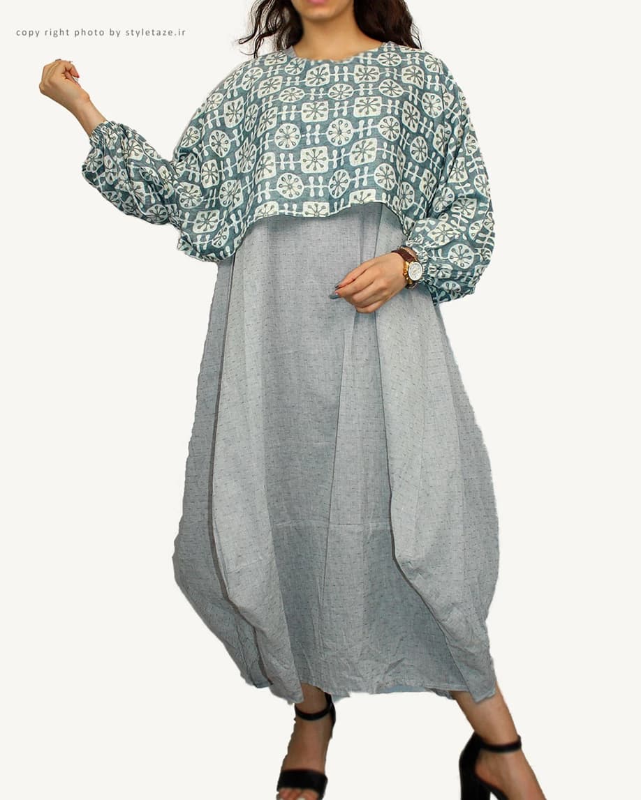 سرافون و رویه نازی دو تیکه فری سایز جنس وال