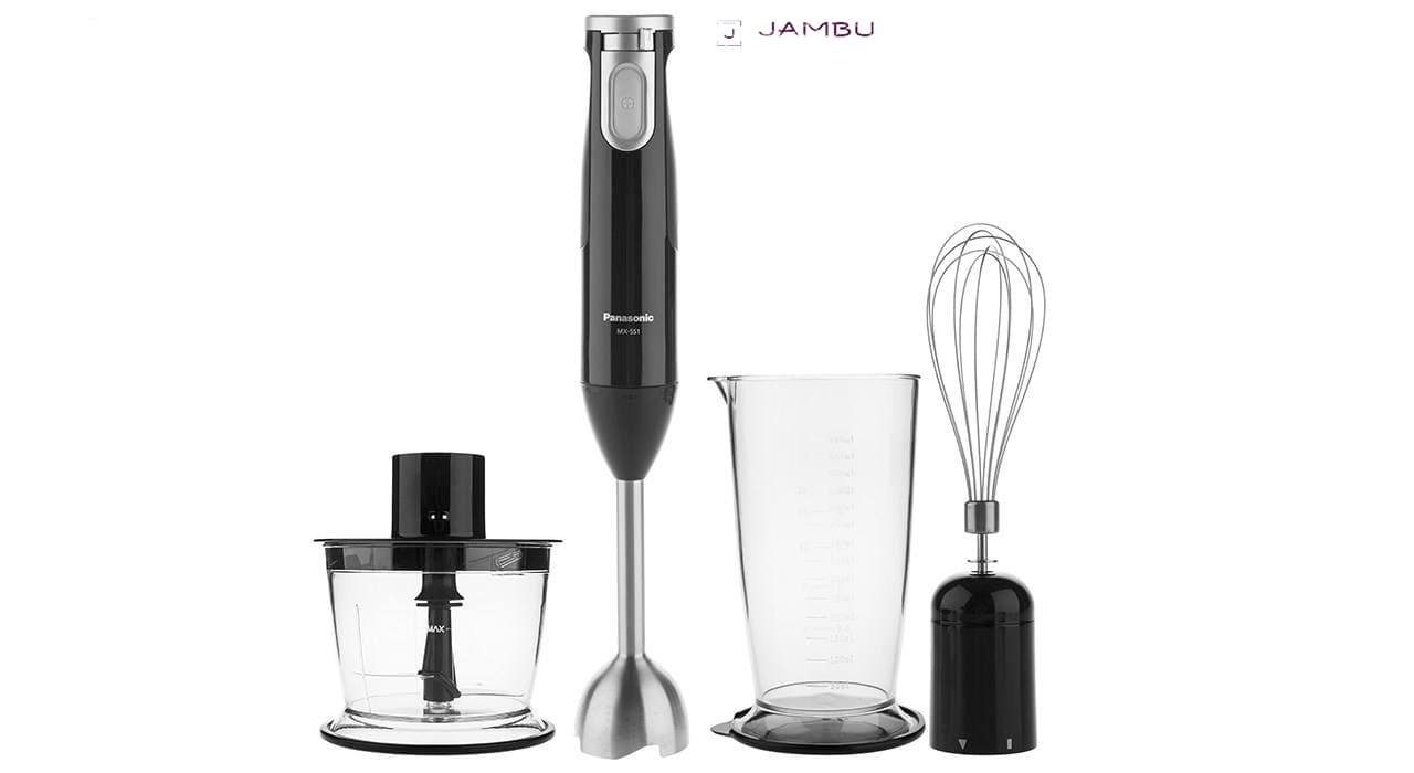 گوشت کوب برقی پاناسونیک مدل MX-SS1 | موتور 600 وات، تیغه استیل ضد زنگ و عملکرد چندکاره — تصویر ۱۰
