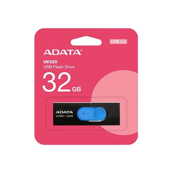 فلش مموری 32 گیگابایت ای دیتا مدل Adata UV320 با گارانتی ۶۰ ماهه شرکتی — تصویر ۲