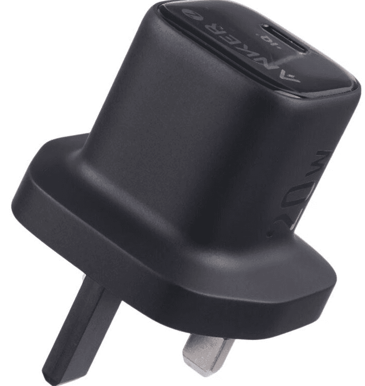 شارژر دیواری انکر مدل A2699 ظرفیت ۲۰ وات با پورت USB-C