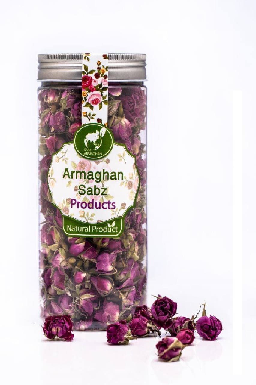 غنچه گل محمدی ارمغان سبز ـ 75 گرم