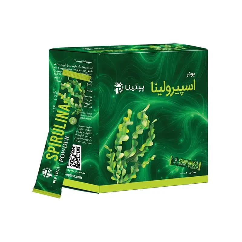 پودر اسپیرولینا ساشه ای پپتینا ـ 30 عددی — تصویر ۳