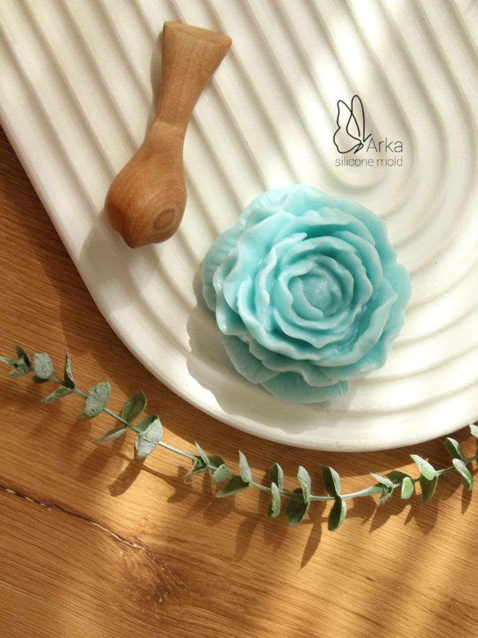 قالب سیلیکونی گل آلاله بزرگ — تصویر ۴
