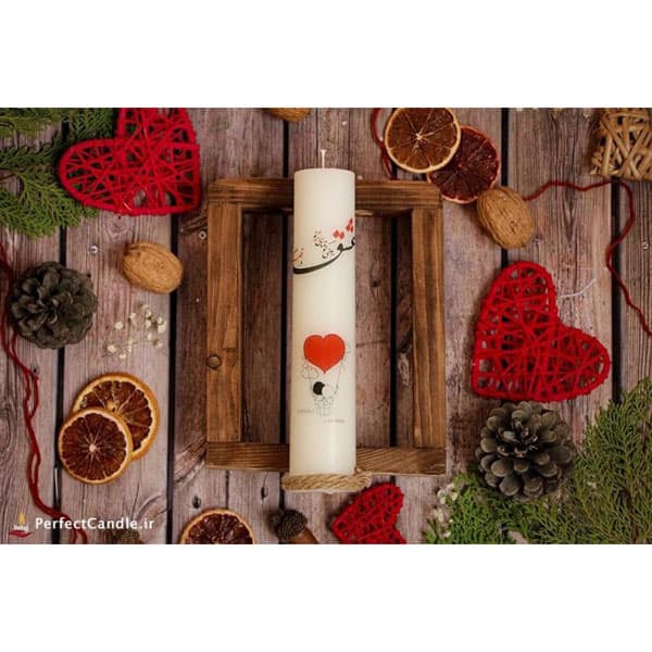 شمع ولنتاین طرح عاشقانه 4