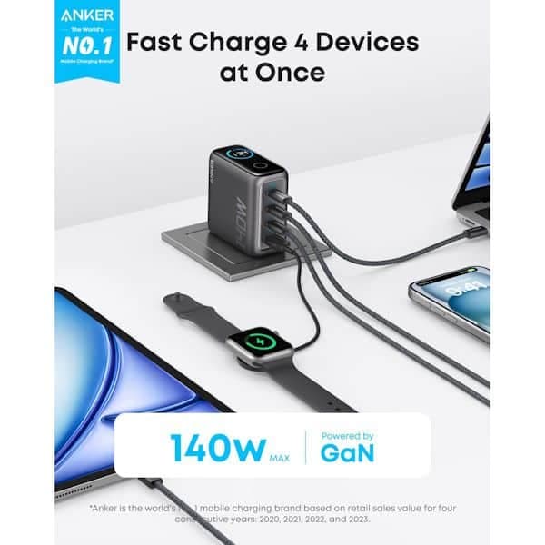 شارژر دیواری 140W انکر مدل Anker B2697 — تصویر ۸