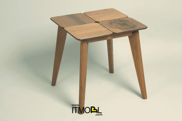 میز عسلی 4 تکه پازل مدل ST1
