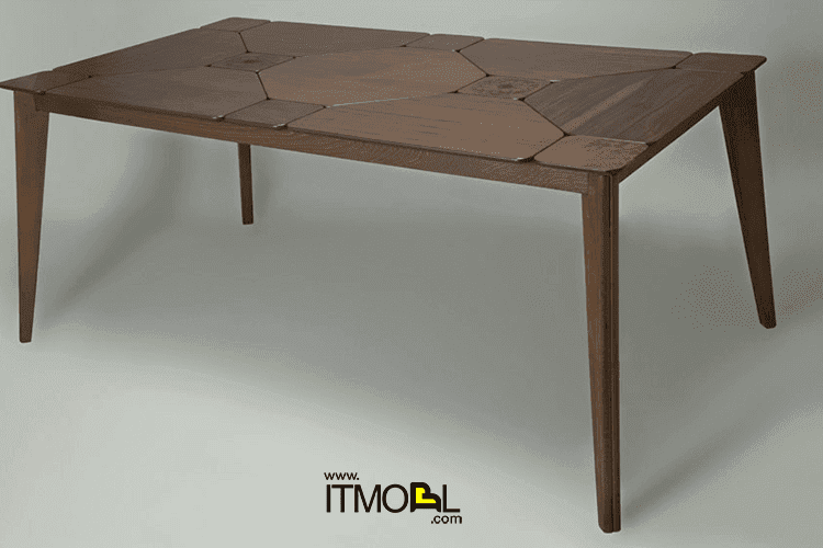 میز ناهارخوری مدل پازل 6 نفره DT3