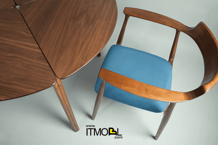 میز ناهارخوری مدل گرد 4 نفره DT1