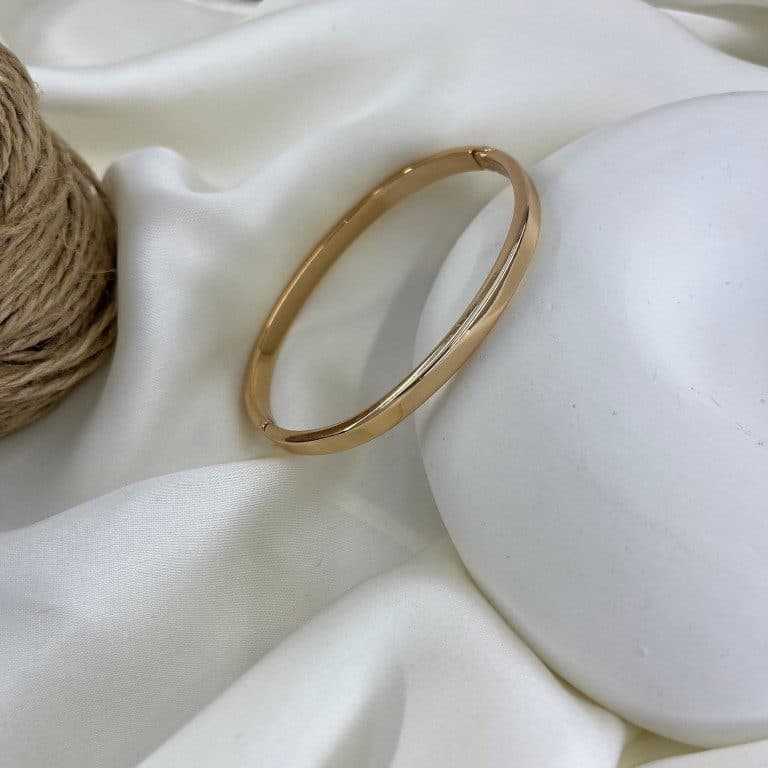 دستبند زنانه ژوپینگ بنگل مدل اینه ای B5611 — تصویر ۹