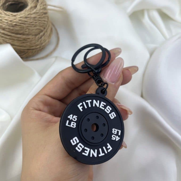 آویز کیف چارم بگ جاکلیدی مدل وزنه کد J4215 — تصویر ۵