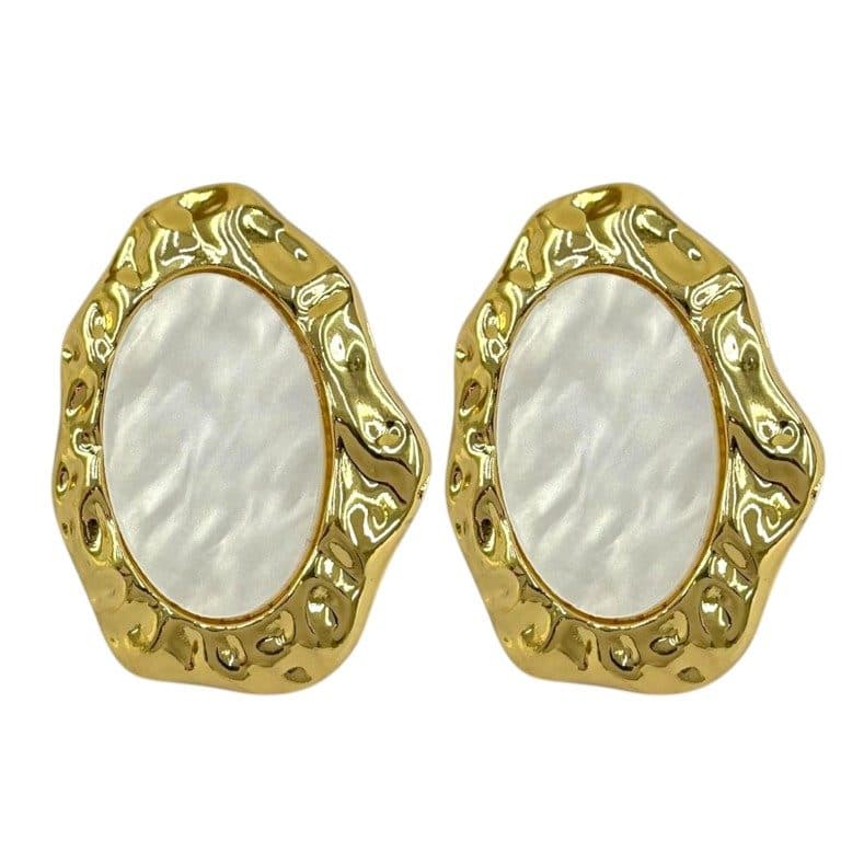 گوشواره زنانه مدل مینیمال رزین کد E6562