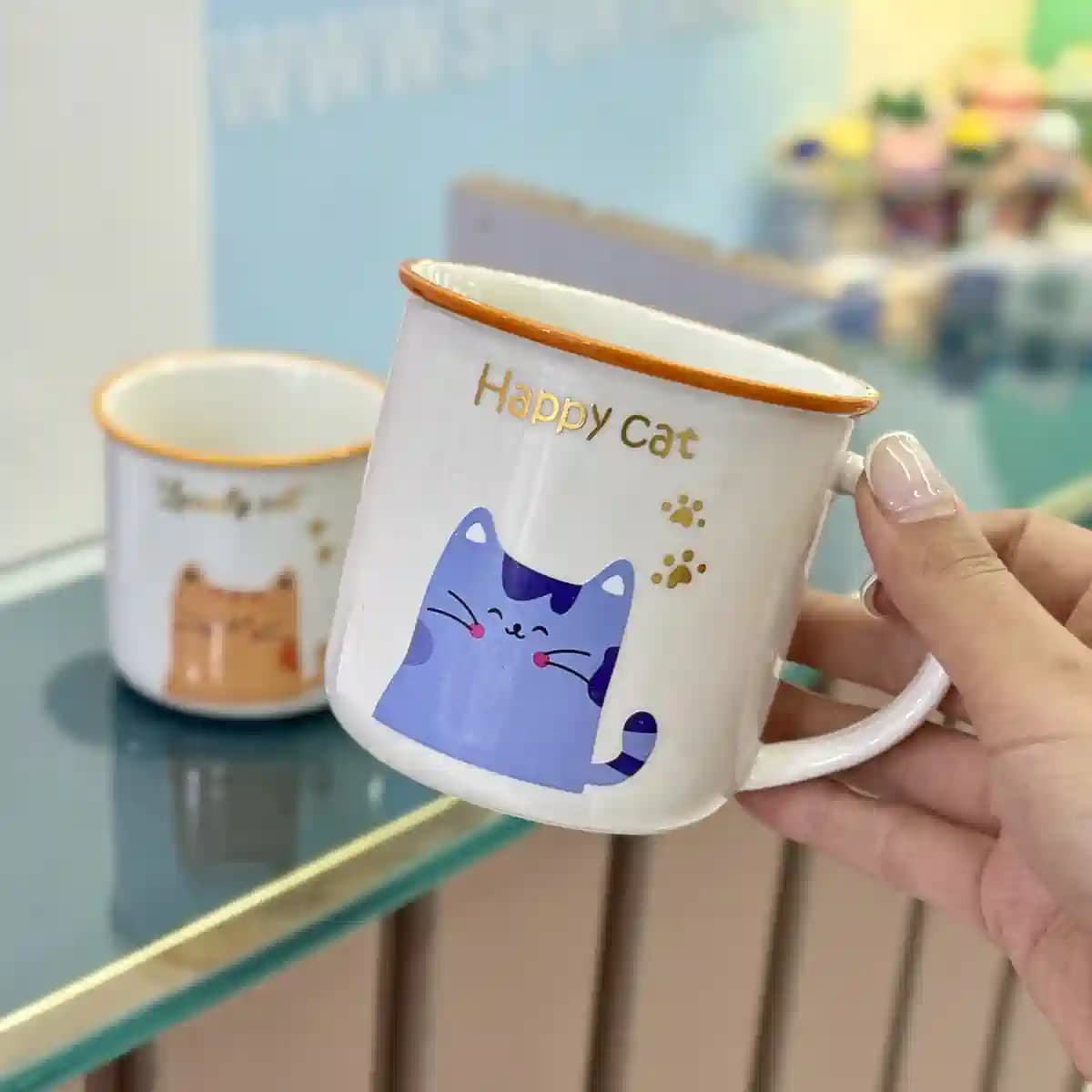 ماگ سرامیکی گربه ای — تصویر ۴