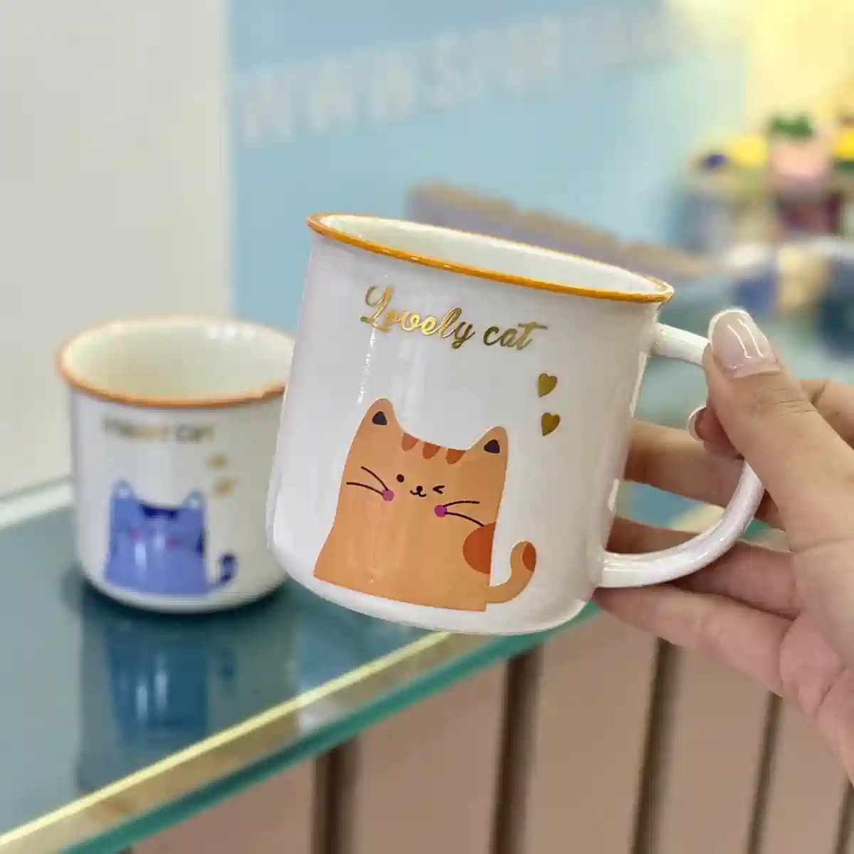 ماگ سرامیکی گربه ای — تصویر ۶