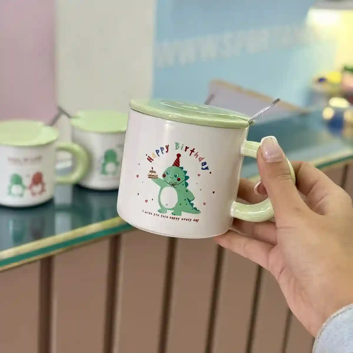 ماگ سرامیکی دایناسور — تصویر ۸