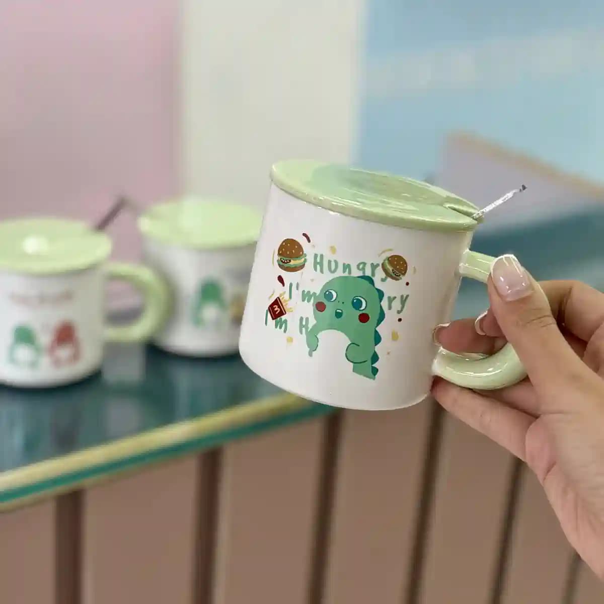 ماگ سرامیکی دایناسور — تصویر ۷