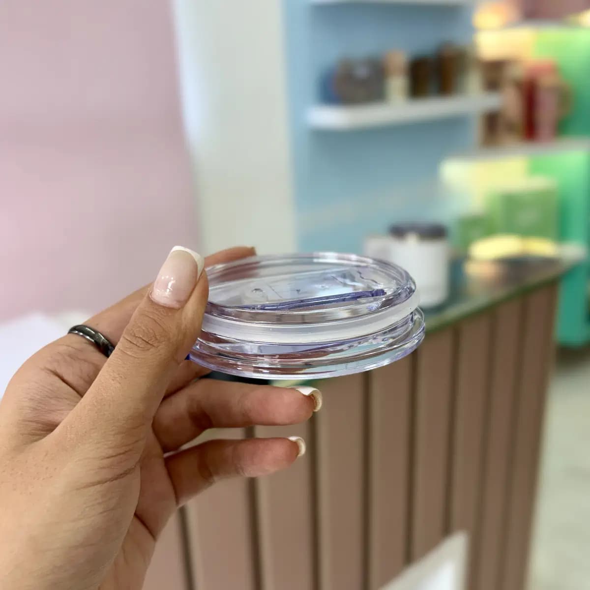 ماگ استیل لیوانی درب دار JIN RUN YU — تصویر ۸