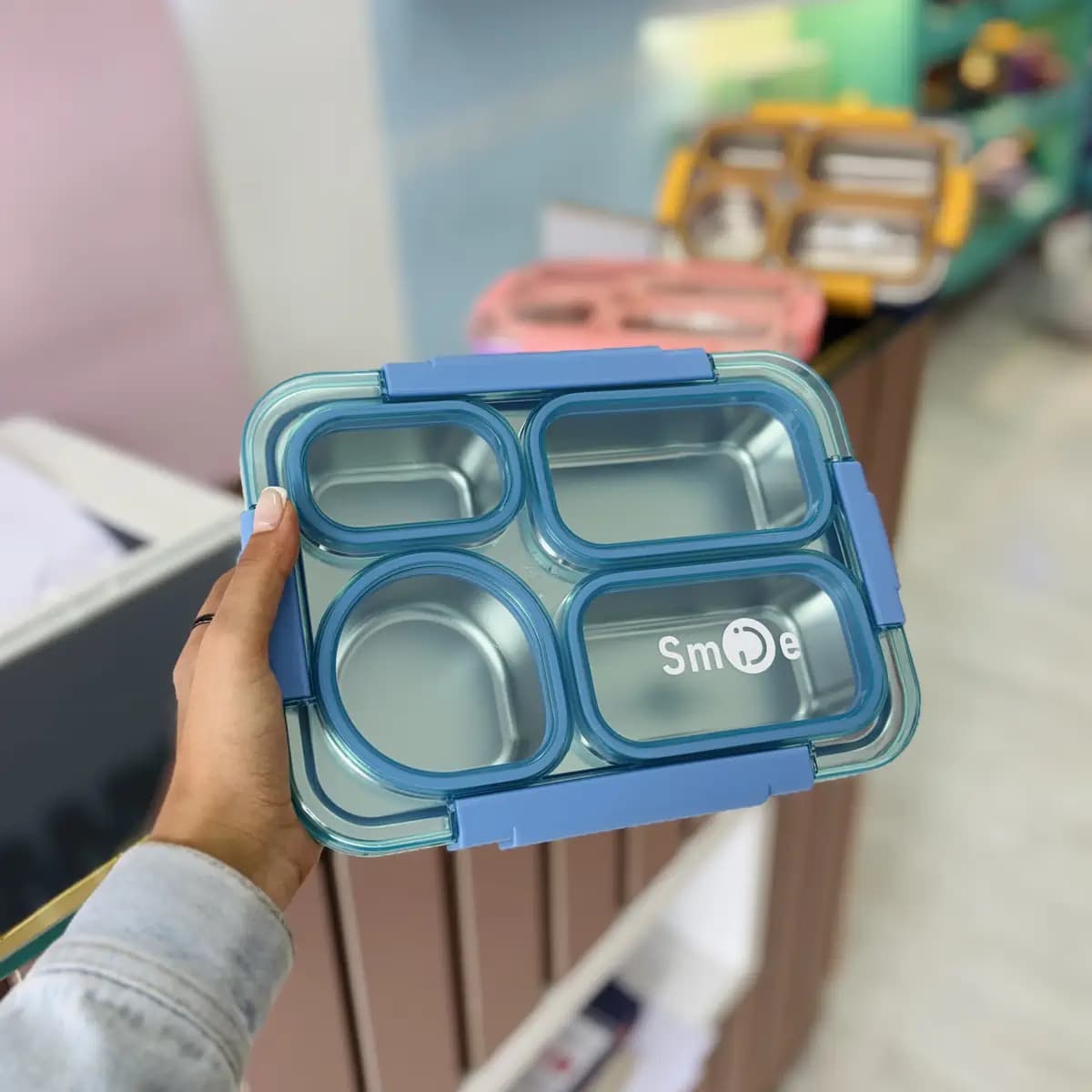 ظرف غذا بدون نشت smile قاطی نشو — تصویر ۶