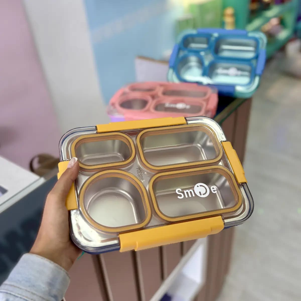 ظرف غذا بدون نشت smile قاطی نشو — تصویر ۵