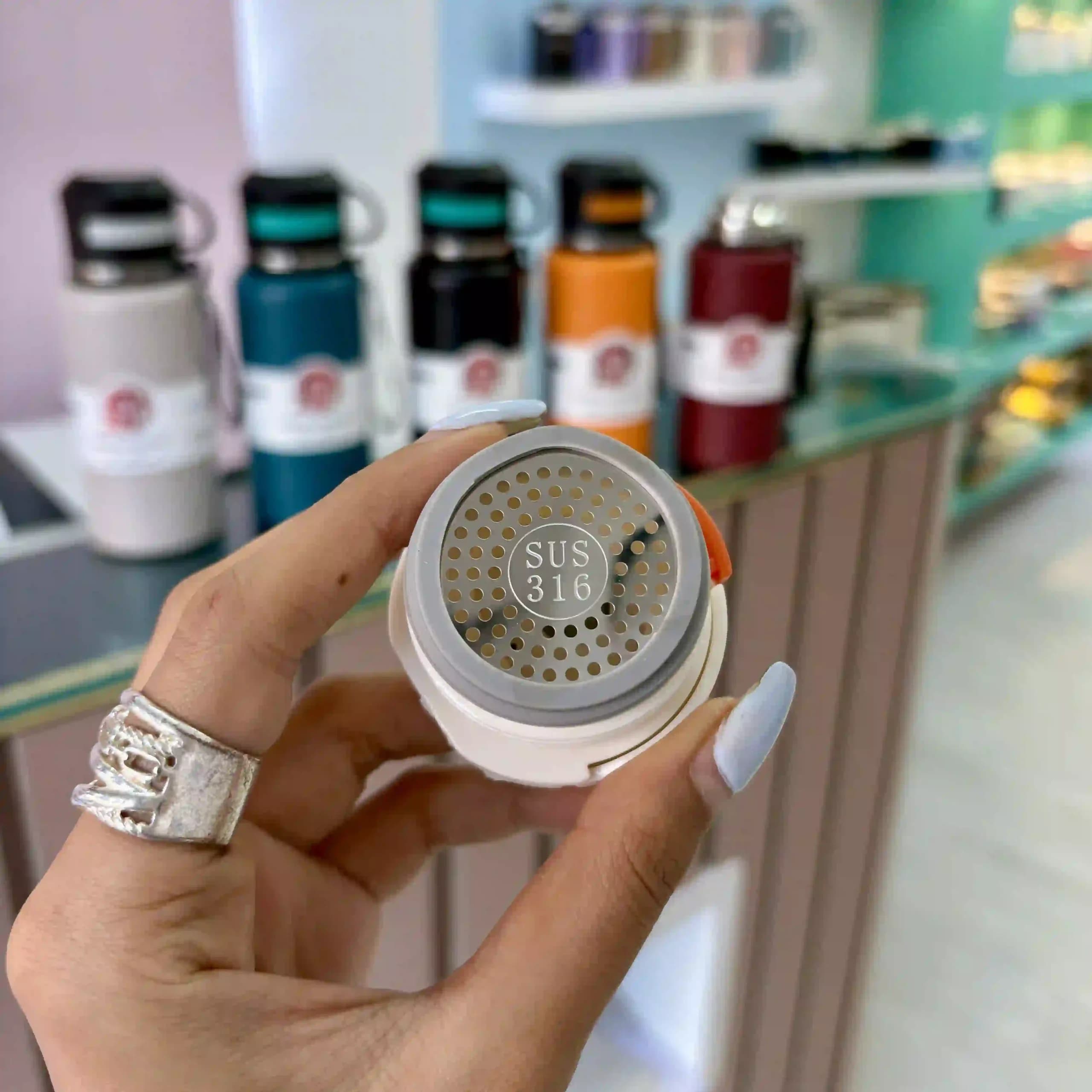فلاسک استیل لیوان دار وکیوم 800 ml — تصویر ۶