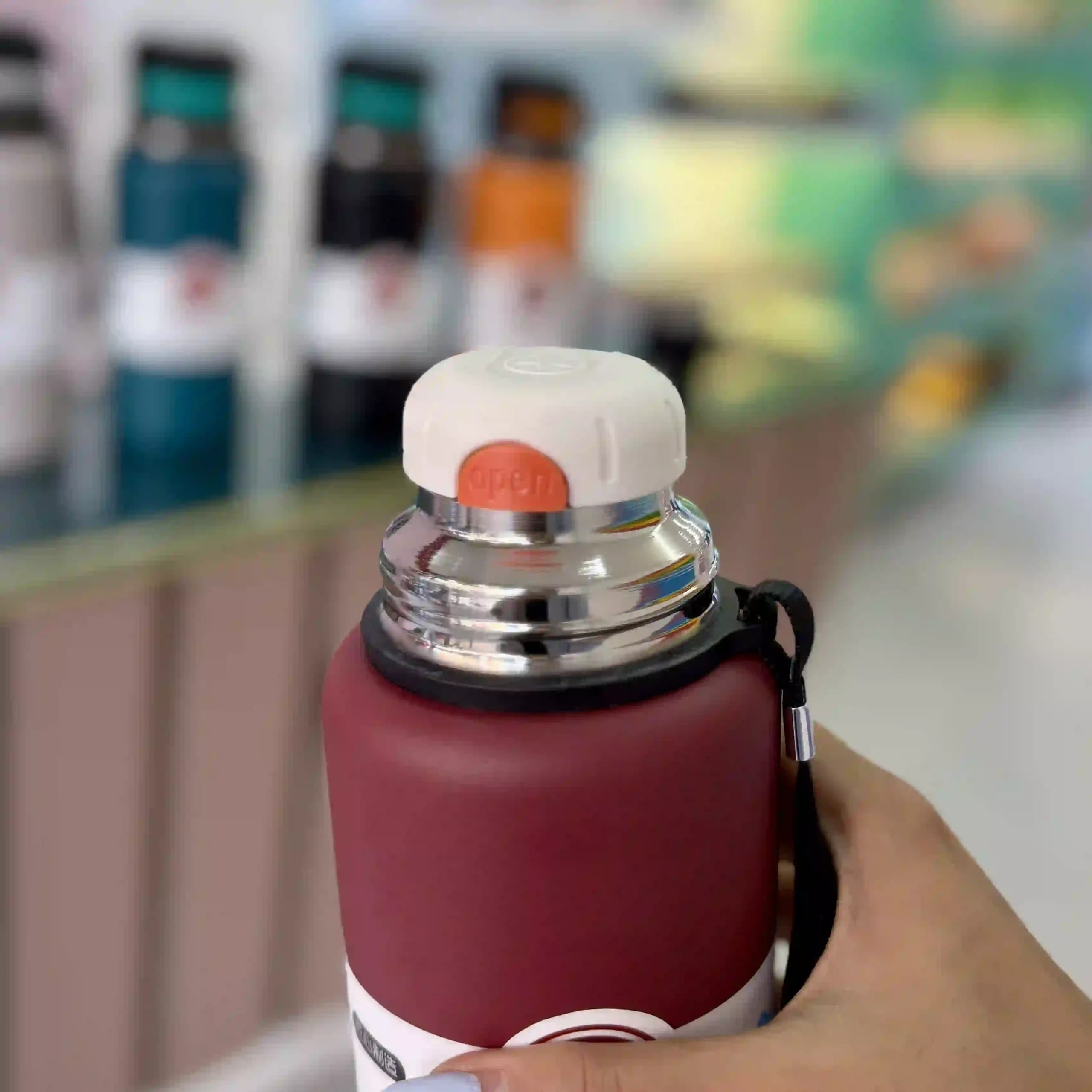 فلاسک استیل لیوان دار وکیوم 800 ml — تصویر ۸