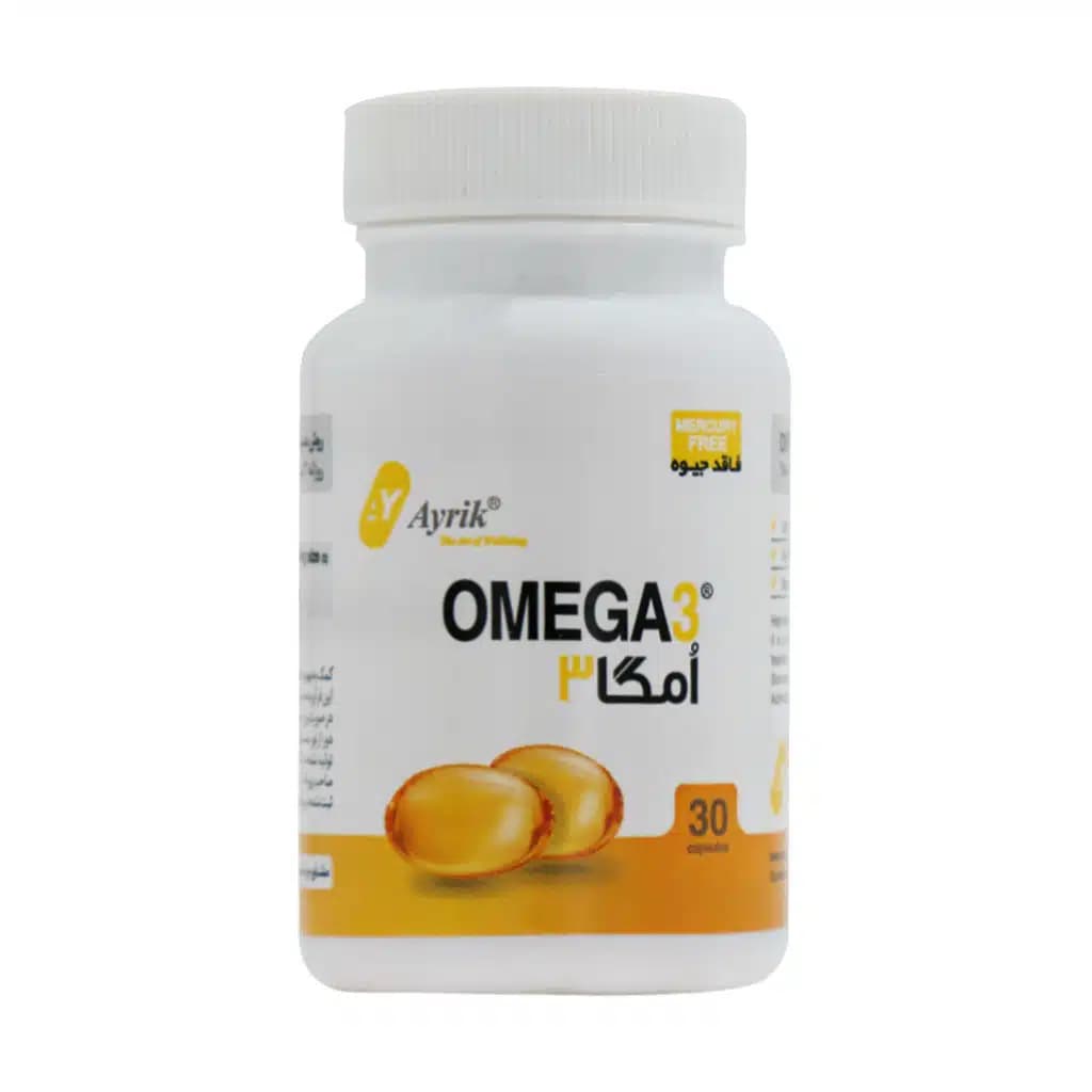کپسول امگا 3 آیریک 30 عدد — تصویر ۶