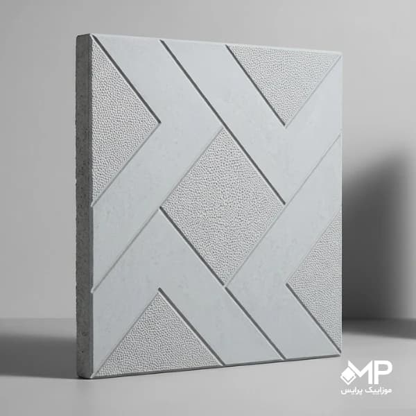 موزاییک پلیمری طرح آشوب ابعاد 50×50 (دارای الیاف)