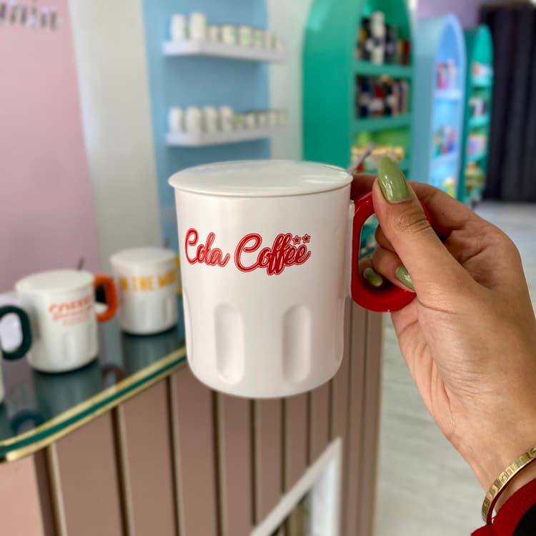 لیوان فانتزی درب دار کد 55 — تصویر ۶