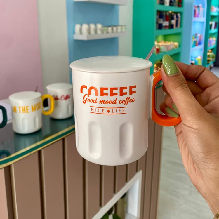 لیوان فانتزی درب دار کد 55 — تصویر ۷