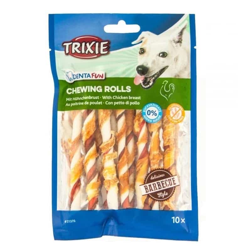 تشویقی سگ تریکسی دنتال مدل Chewing Rolls وزن 80 گرم — تصویر ۲