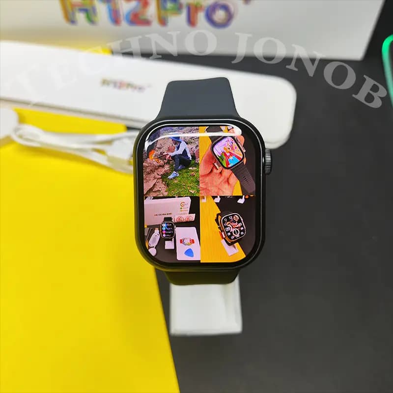 ساعت هوشمند طرح اپل واچ مدل H12 pro plus |برند هلو واچ