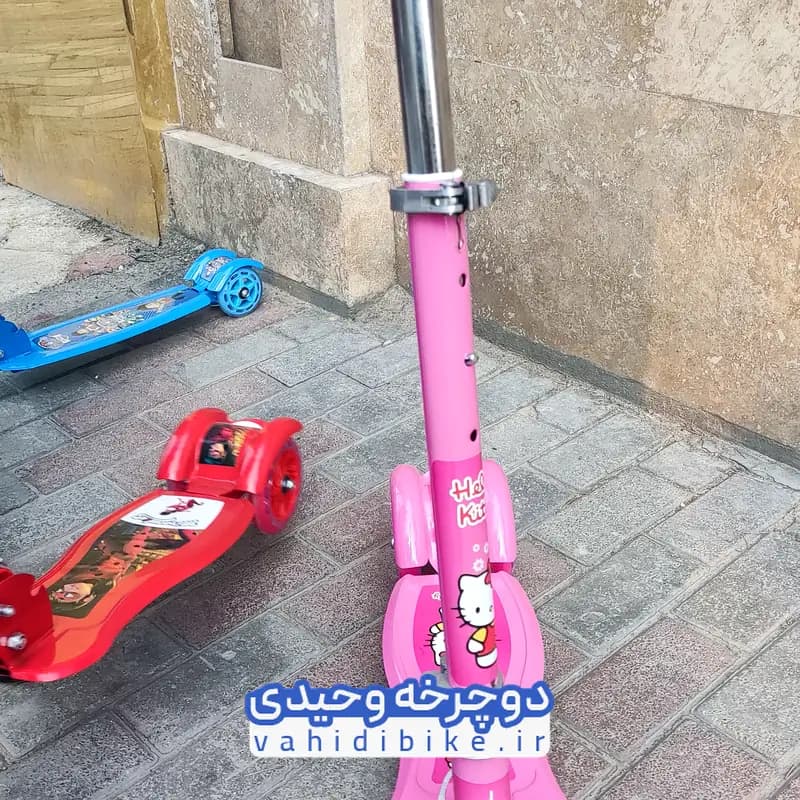 اسکوتر تاشو برند رجال سایز 120 | مناسب 5 تا 10 سال — تصویر ۹
