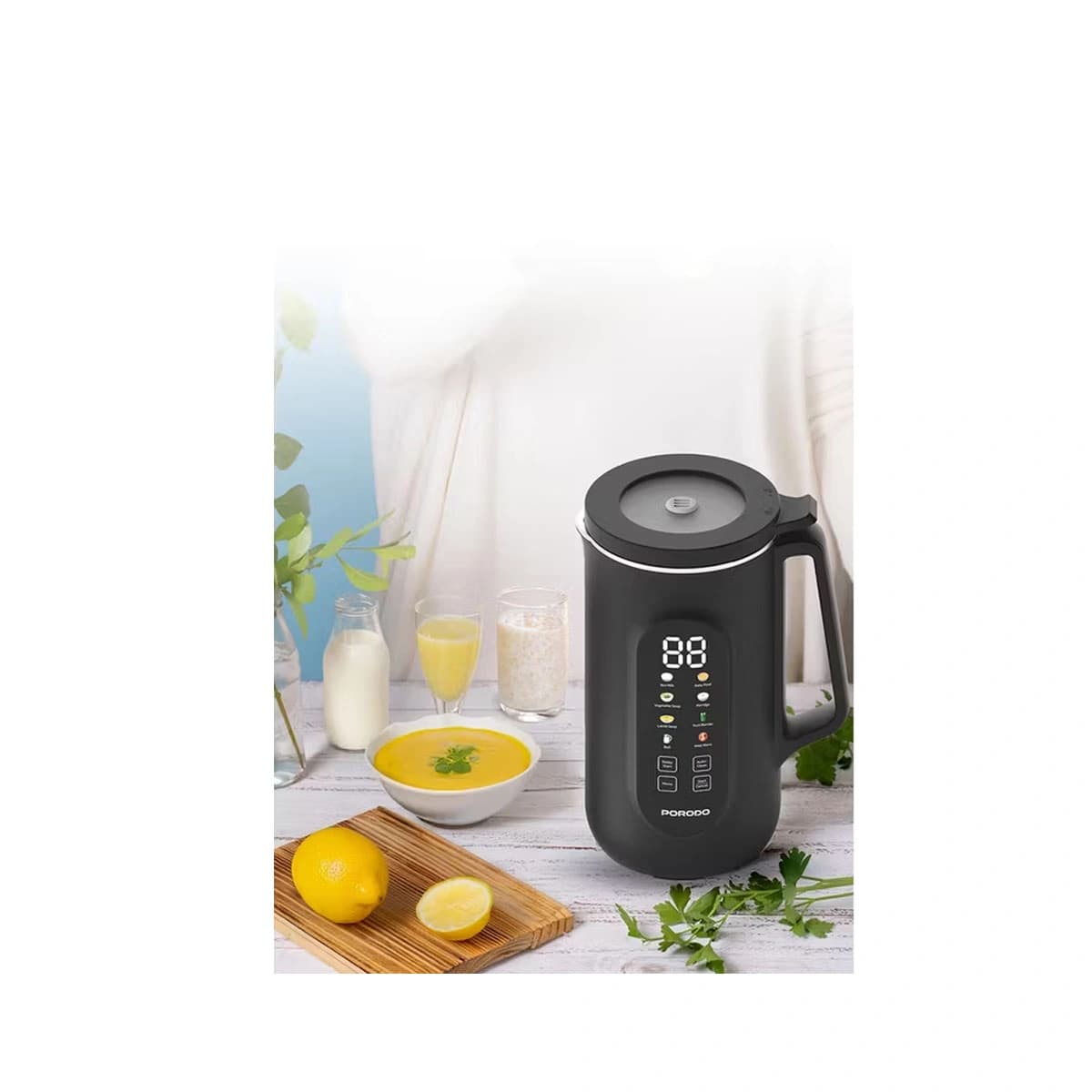 دستگاه شیرساز و مخلوطکن مغزیجات Nut Milk Maker پرودو مدل PD-LFST060-BK — تصویر ۶