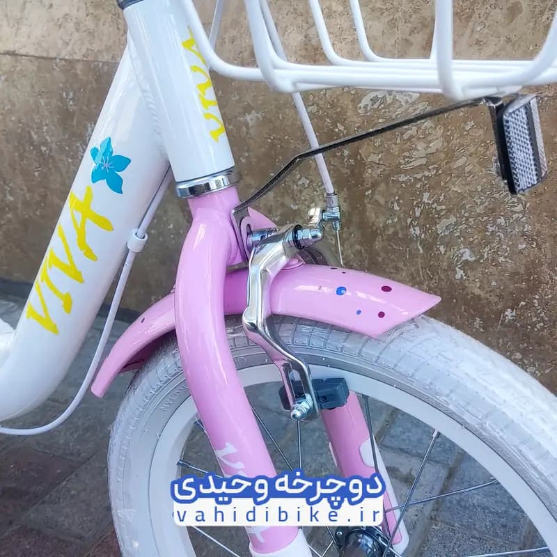 دوچرخه سایز 16 دخترانه ویوا مدل Barbie | باربی آلومینیومی — تصویر ۸