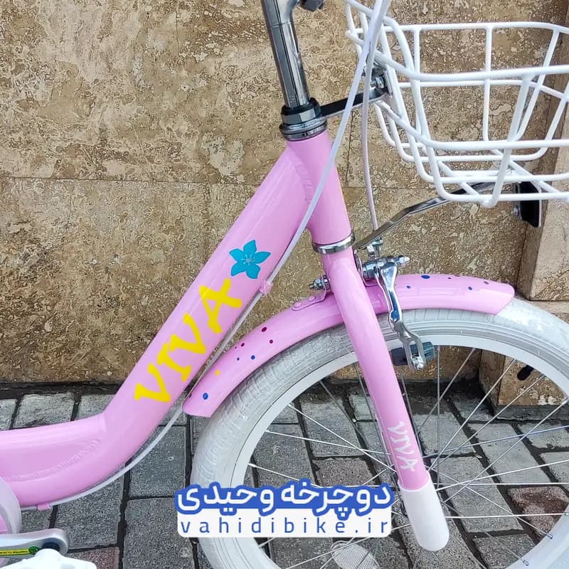دوچرخه سایز 20 دخترانه ویوا مدل Barbie | باربی آلومینیومی — تصویر ۵