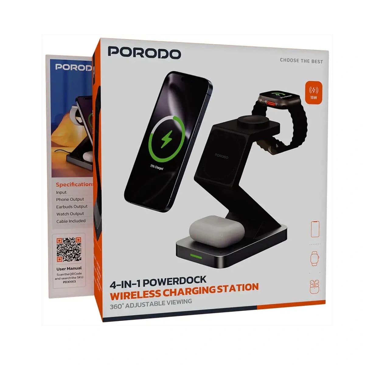 شارژر وایرلس Charging Station پرودو — تصویر ۷