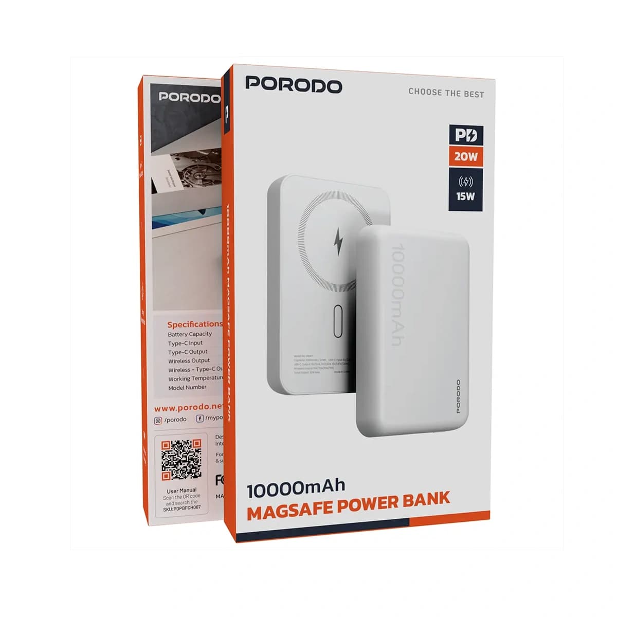 پاور بانک 10000mAh MagSafeپرودو — تصویر ۳