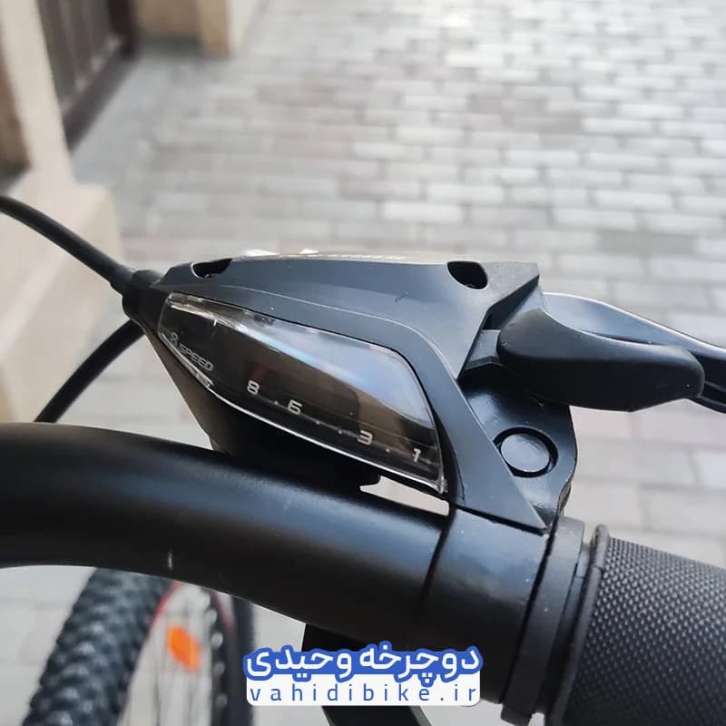دوچرخه 27.5 جردن مدل MANELI | مانلی مشکی قرمز — تصویر ۶