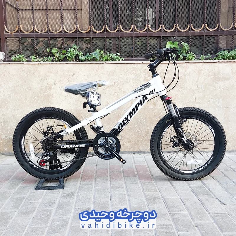 دوچرخه 20 المپیا مدل RED BULL.DISK | ردبول دیسکی سفید — تصویر ۲
