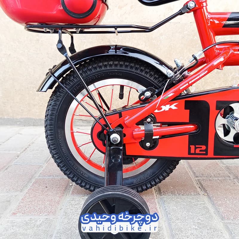 دوچرخه 12 اوکی مدل 140 | قرمز — تصویر ۴