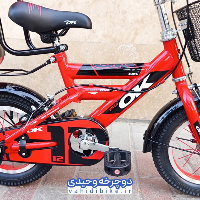 دوچرخه 12 اوکی مدل 140 | قرمز — تصویر ۳