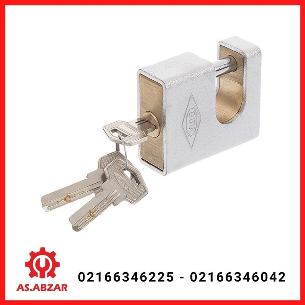 قفل کتابی روکش دار گیرا مدل 041 — تصویر ۲
